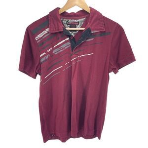 Tony Hawk youth boys Polo Shirt 100% Cotton Button Graphic Print Short Sleeve Re